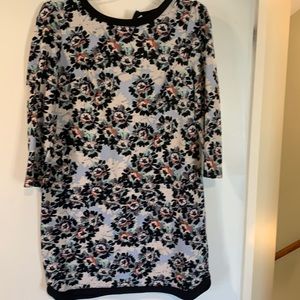 Long sleeve floral dress